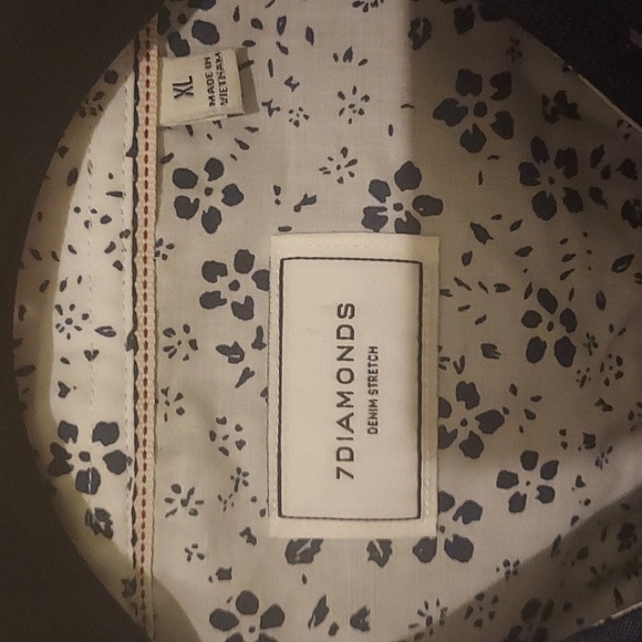 7 Diamonds Men's Shirt NWT - Picture 2 of 7